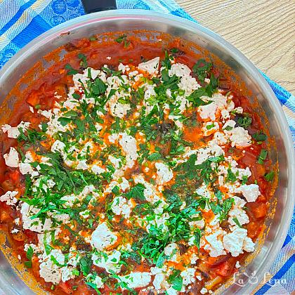 Vinete Saganaki