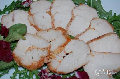 Pastramă din piept de pui