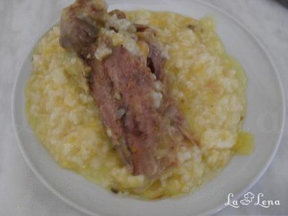 Piept de rață cu pilaf
