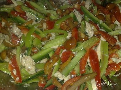 Salată colorată