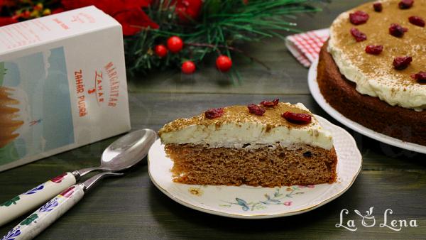 Gingerbread Cake, sau Prăjitură de Turtă Dulce