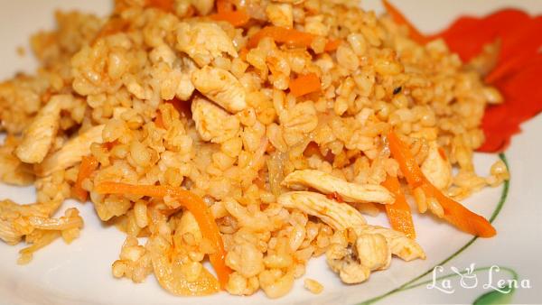 Pilaf cu bulgur