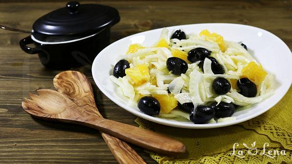 Salată de fenicul și portocale