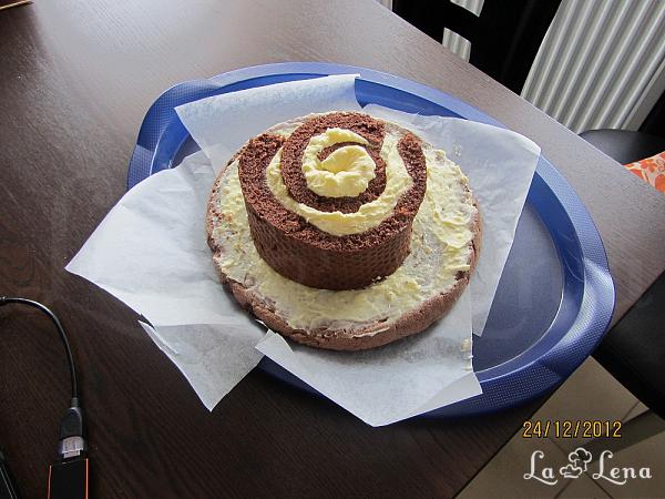 Tort spirala David - Pas 14