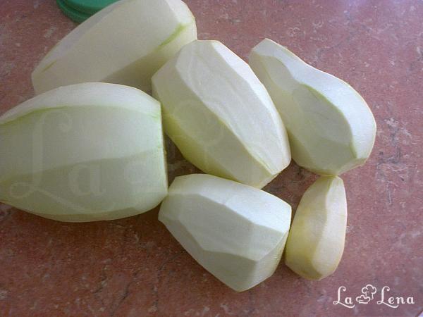 Dulceață de dovlecei - Pas 1
