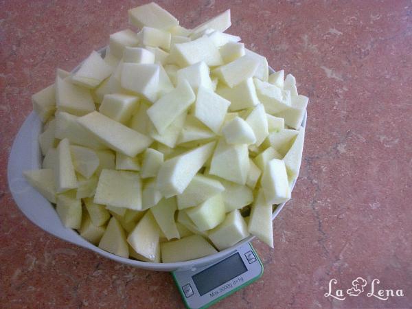 Dulceață de dovlecei - Pas 2