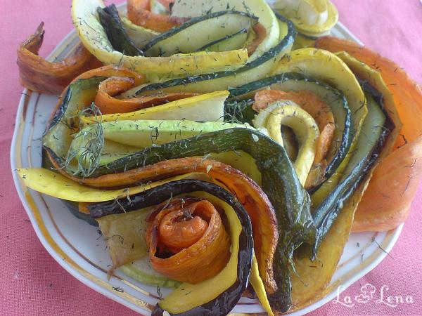 Salata colorata din zucchini - Pas 5