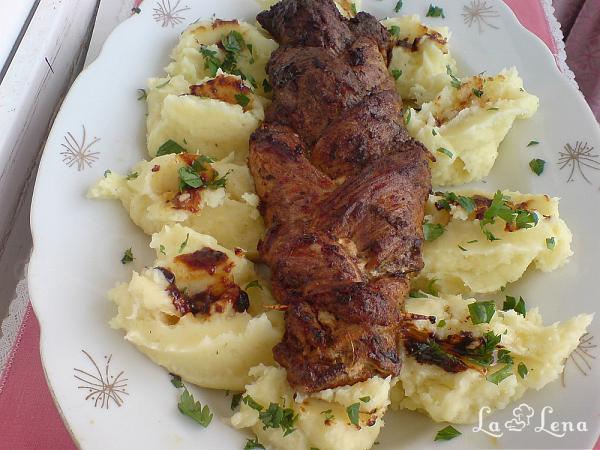 Mușchiuleț de porc împletit - Pas 4