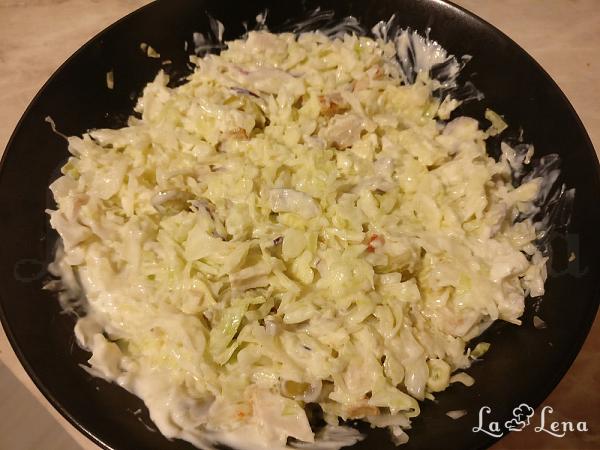 Salată de varză cu maioneză de iaurt - Pas 10