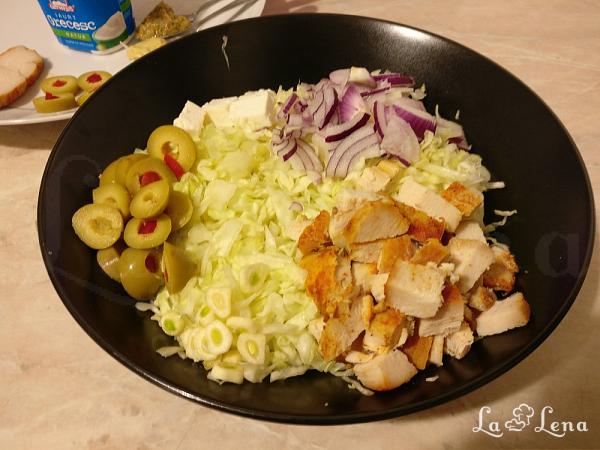 Salată de varză cu maioneză de iaurt - Pas 4