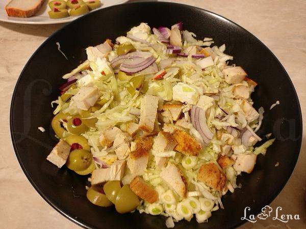 Salată de varză cu maioneză de iaurt - Pas 8