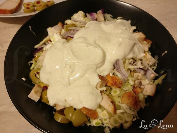 Salată de varză cu maioneză de iaurt - Pas 9