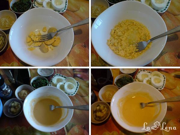 Salată de conopidă cu sos - Pas 2