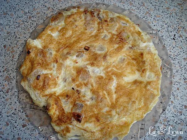 Omleta taraneasca - Pas 4