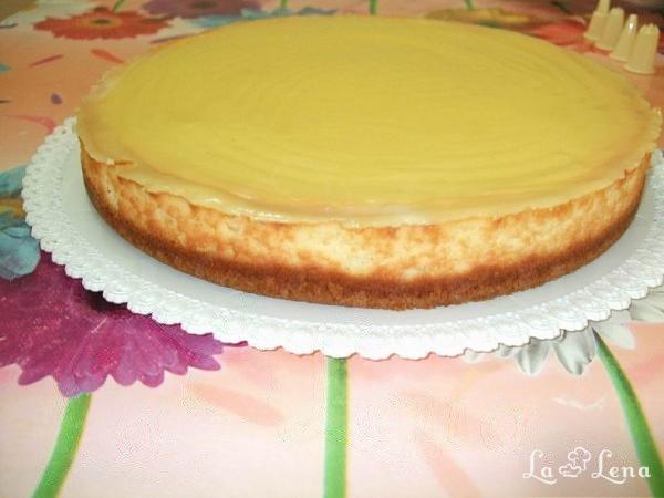 Cheesecake with lemon curd - Pas 4