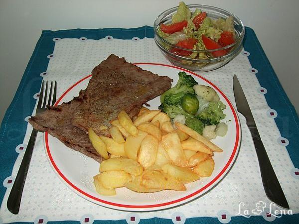 Friptură de pui și vită la grătar - Pas 4