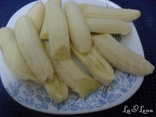 Banane în aluat - Pas 2