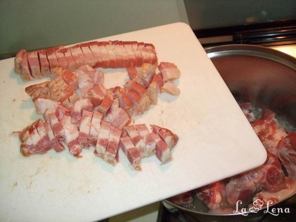 Gulas cu carne de porc - Pas 3