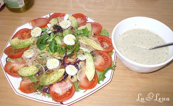Salata cu ton si avocado - Pas 7