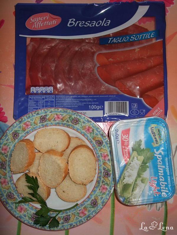 Aperitiv "Bresaola" - Pas 1