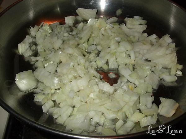 Ciuperci umplute cu bacon și mozzarella - Pas 3