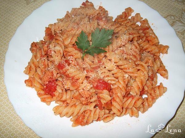 Paste "Fusilli" cu ton - Pas 9