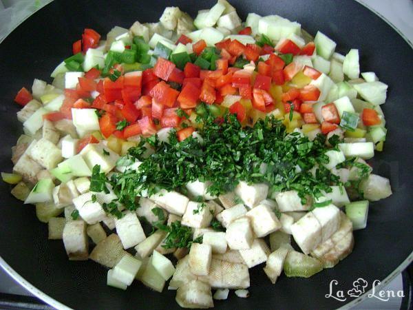 Grâu cu legume - Pas 3