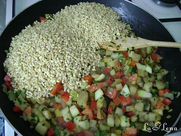 Grâu cu legume - Pas 5