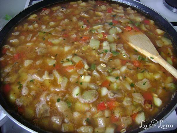 Grâu cu legume - Pas 7