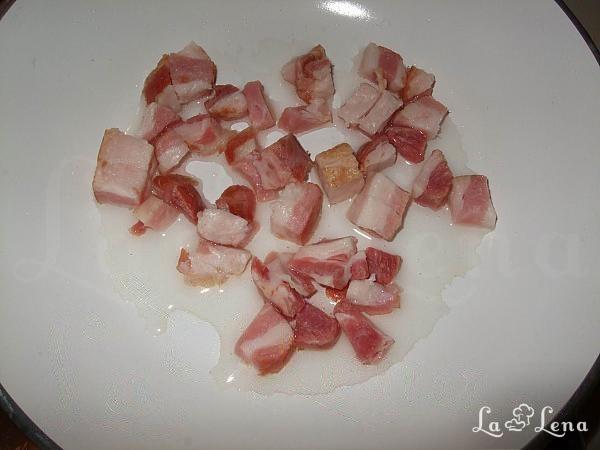 Omleta cu bacon si sparanghel - Pas 2