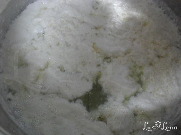 Brânză calcică - Pas 2