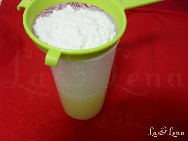 Brânză calcică - Pas 3