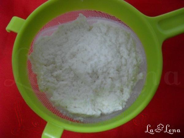 Brânză calcică - Pas 4