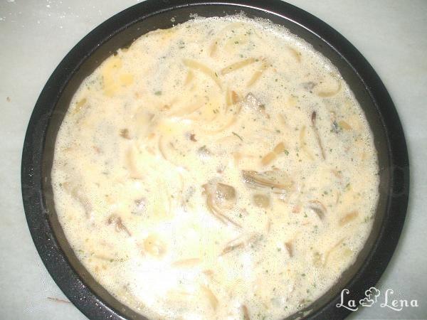 Tortilla de anghinare - Pas 4