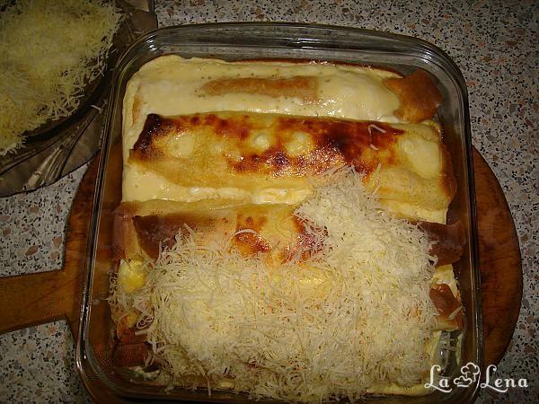 Clătite gratinate - Pas 7