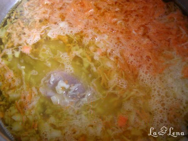 Ciorbă de pasăre - Pas 4
