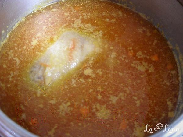 Ciorbă de pasăre - Pas 5