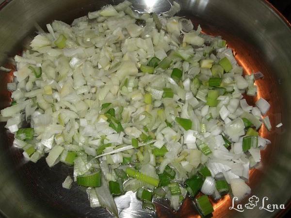 Tartă cu ciuperci și bacon - Pas 1