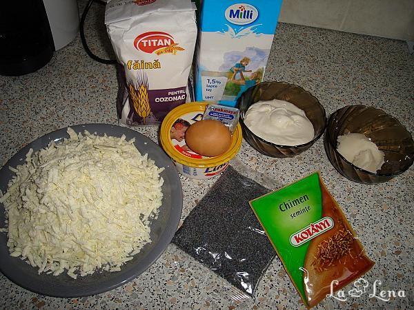 Sărățele cu mac - Pas 1