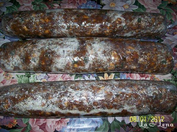 Salam de biscuiți - Pas 4