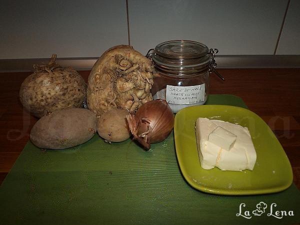Supă cremă de țelină - Pas 1