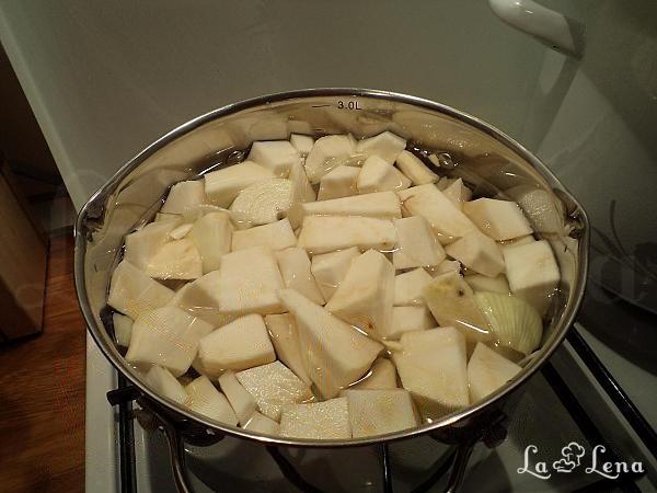Supă cremă de țelină - Pas 2