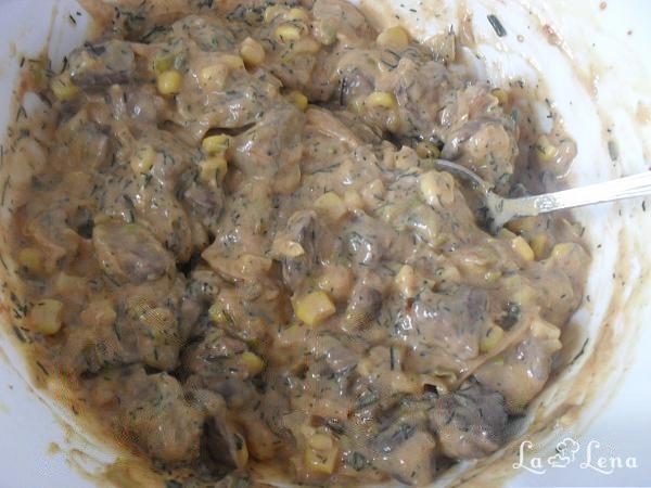 Chec aperitiv cu ficăței - Pas 13