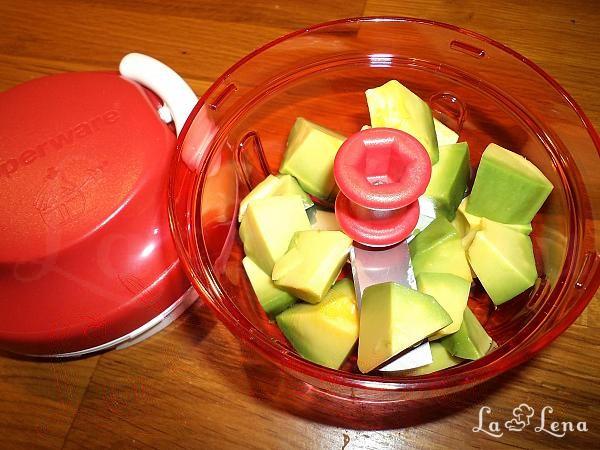 Cremă de avocado cu iaurt (cu Turbo Chef) - Pas 3