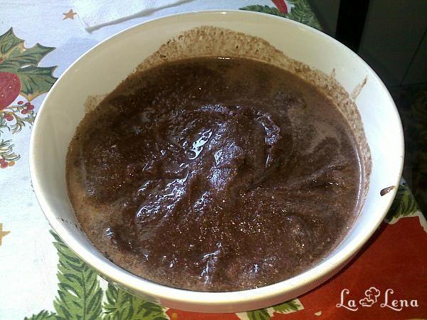 Înghețată de cacao (pe zăpadă) - Pas 5