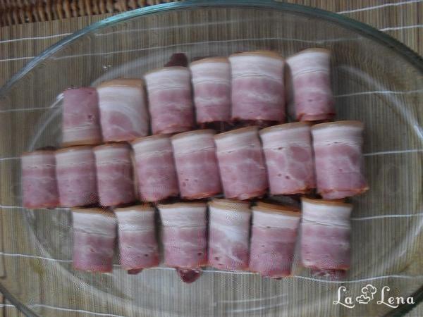 Ficăței în bacon - Pas 5
