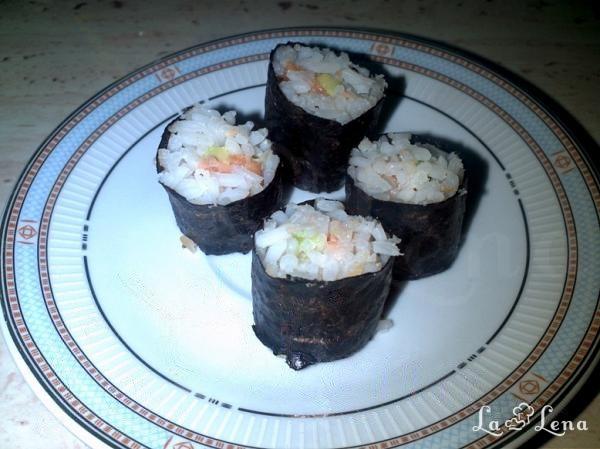 Sushi in stil Tupperware - Pas 12