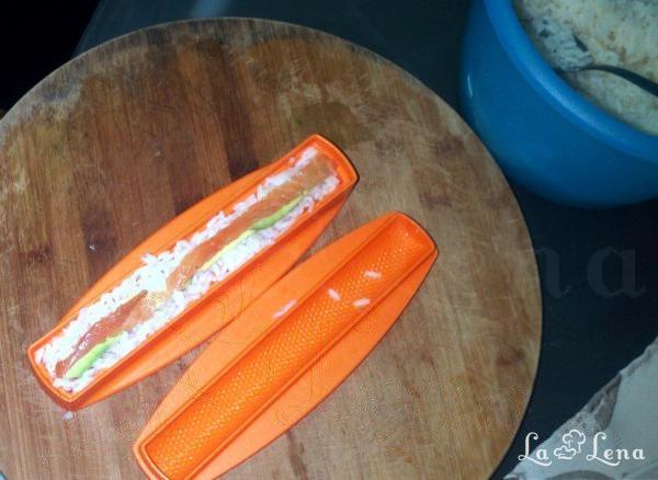 Sushi în stil Tupperware - Pas 6