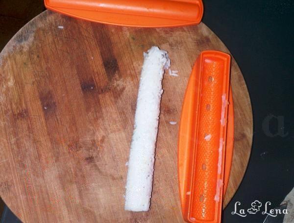 Sushi în stil Tupperware - Pas 7