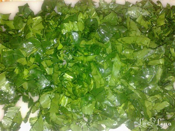 Salată de spanac - Pas 2